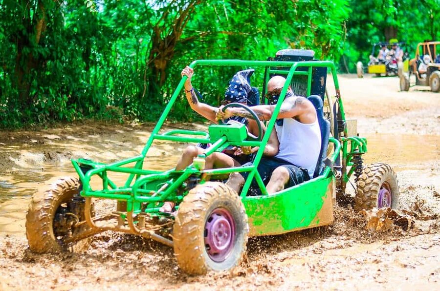 Punta Cana: Countryside and Macao Beach Half-Day Buggy Tour - Learning about coffee, chocolate, and mamajuana