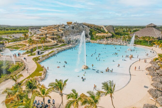 Punta Cana: El Dorado Water Park Entry Ticket with Transportation - The lazy river and pools give you room to slow down