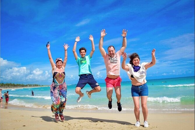 Punta Cana Family Wild Buggy Eco Adventure - Swimming at Los Hoyos del Salado