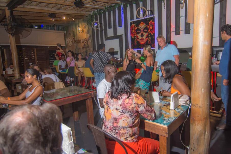 Punta Cana: Guided Bar Crawl with a Rum Shot and Transfers - Stop one: Our Republic, a relaxed Caribbean opening