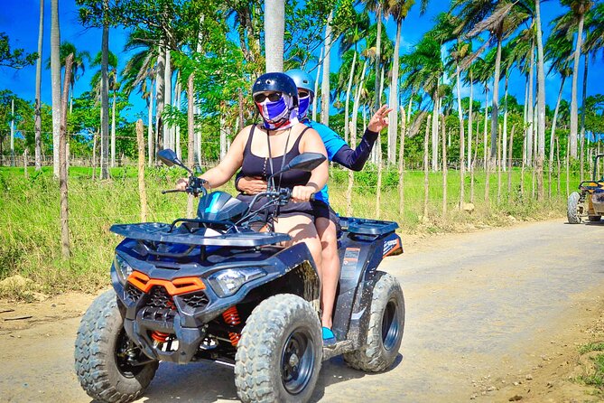 Punta Cana Half Day 4x4 ATV Adventure - Macao Beach gives you sand and sea