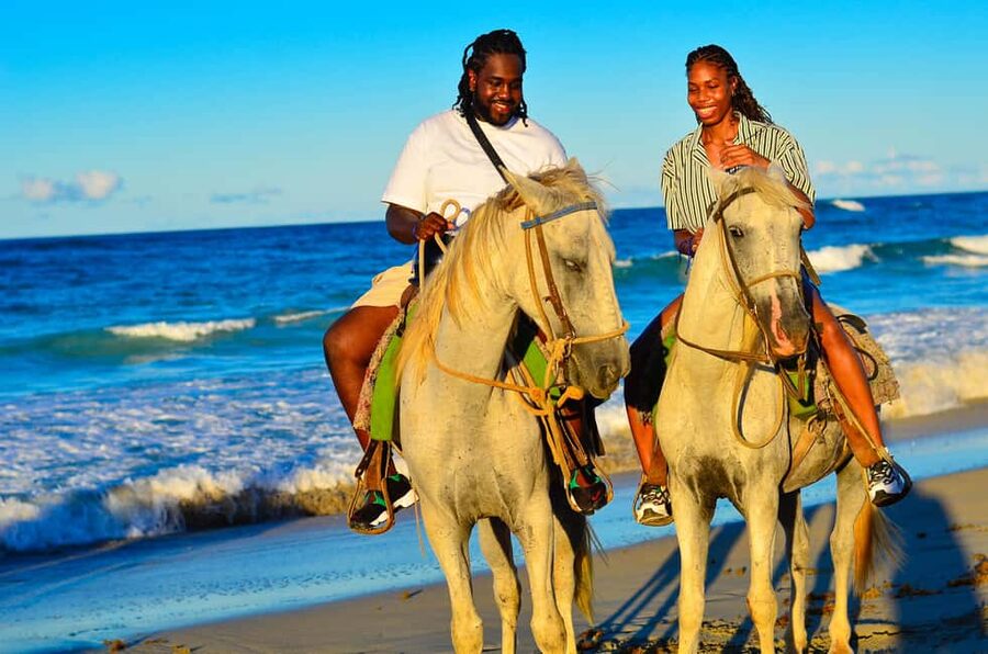 Punta Cana: Horseback Riding Tour with Sunset at Macao Beach - Riding into the sunset at Macao Beach