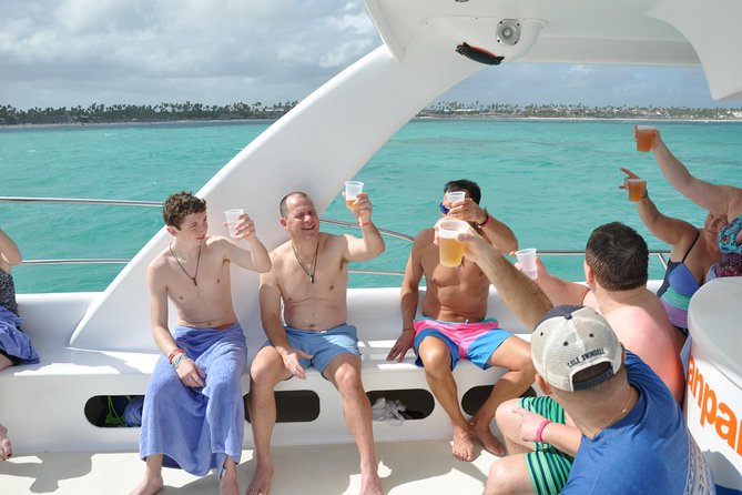 Punta Cana Parasailing & Snorkeling Cruise Experience - The natural pool and party-cove stop