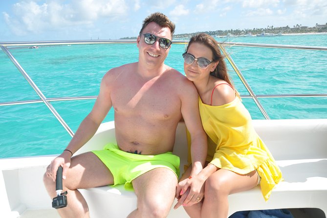 Punta Cana Private Virgen Beach Small & Big Group Snorkel Cruise - Cabeza de Toro snorkeling in 2 to 4 meters of water
