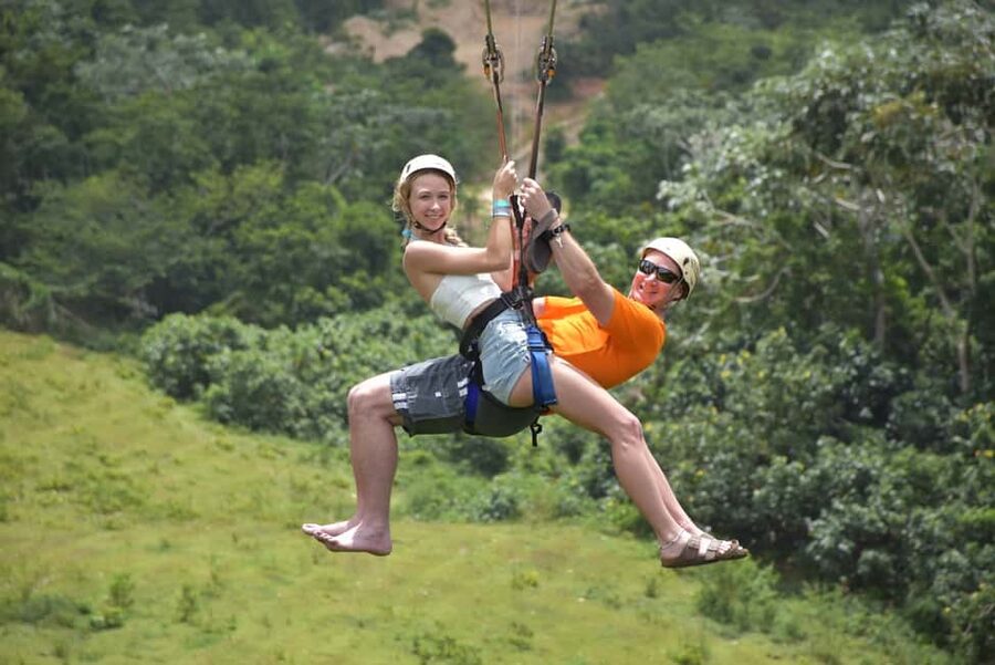 Punta Cana: Zipline, Chairlift, Buggy & Horse Ride Adventure - The buggy course is the messy highlight