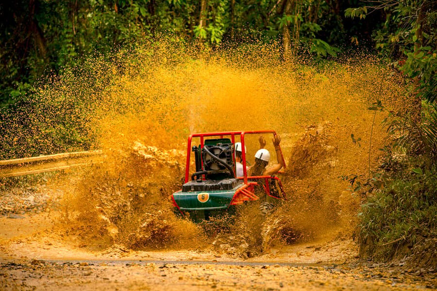 Punta Cana: Zipline, Chairlift, Buggy & Horse Ride Adventure - Quick Jump adds a short burst of fear