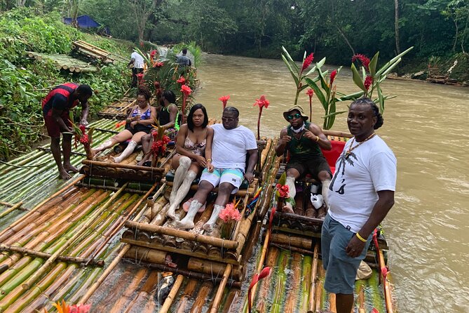 Rafting on the Martha Brae - Three miles of easy river scenery