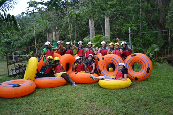 River Rapids Waterfalls Tubing and Beach Adventure with Transport - Transport from Montego Bay and the time question