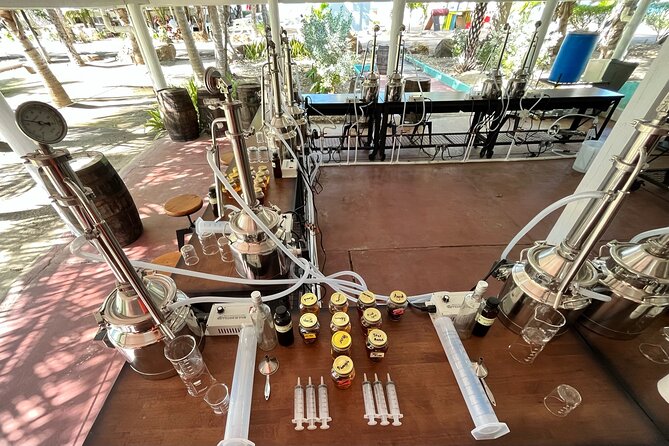 Rum Making Masterclass Galleon Beach Antigua 2 People per Station - Starting at the Rum Academy near English Harbour