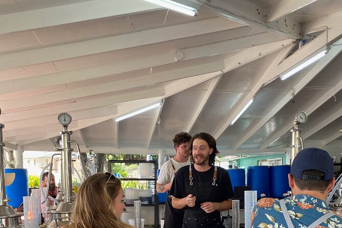 Rum Making Masterclass Galleon Beach Antigua 2 People per Station - A good activity for couples and small groups