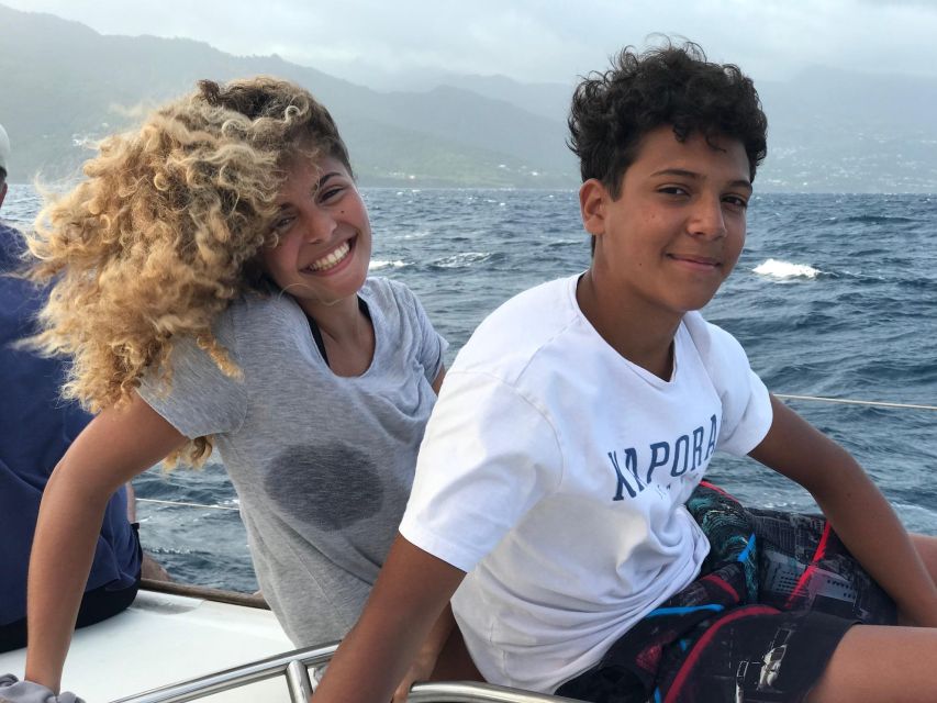 Sailing and Snorkeling Day Tour to Les Saintes - A Shipwreck Adds a Second View Underwater