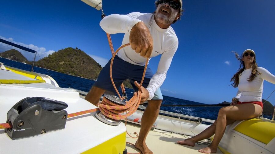 Sailing catamaran in La Baie des Saintes - Is $88 a fair price for three hours?