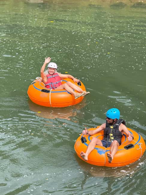 Saint George's: Grenada River Tubing & Waterfall island tour - Cooling off at Annandale Waterfall