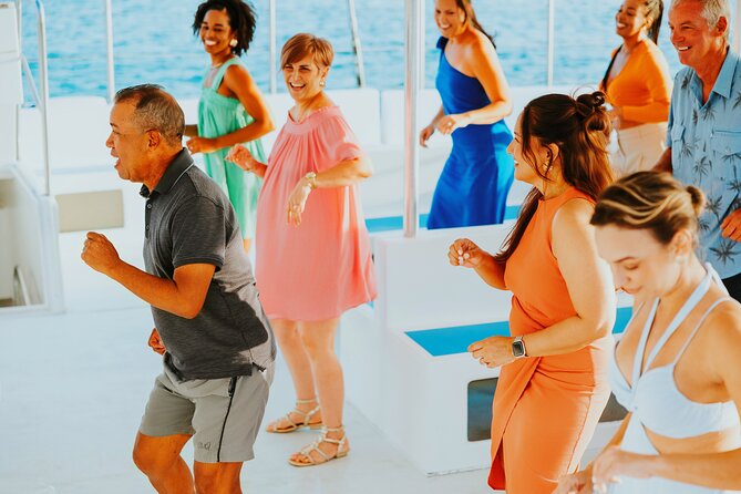 Salsa, Sunsets & Mojitos at Sea - Music and crew energy keep the boat moving