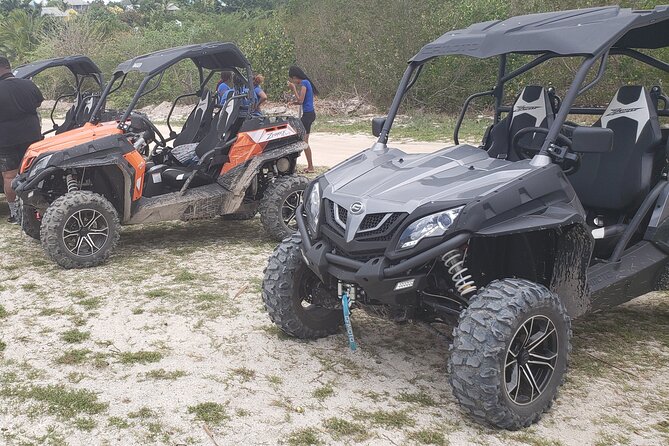 Salty Dogs UTV Adventure - The beach stop and what it does not provide