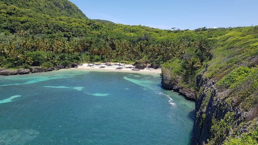 Samana: Fronton & Madame Beach tour Las Galeras - The 20-minute ride from Playa Grande