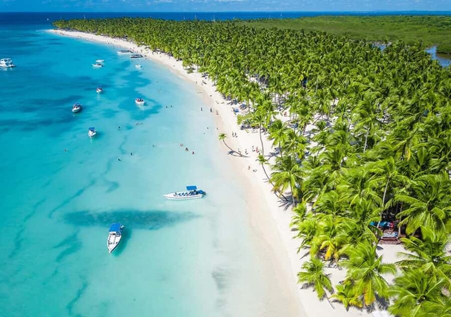 Saona Island: Beach & Natural Pool Small-Group Tour w/ Lunch - The speedboat route through Cotubanama National Park