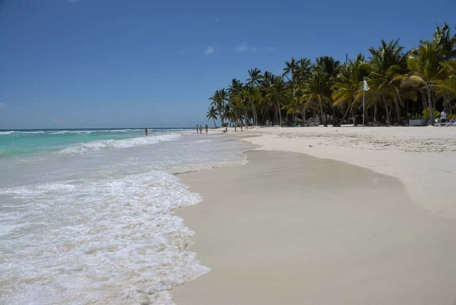 Saona Island: Beach & Natural Pool Small-Group Tour w/ Lunch - Lunch beside a white-sand beach