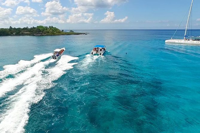 Saona Island Excursion from Bayahibe - The Natural Pool is a social sandbar stop