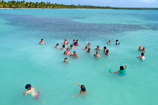 Saona Island: Full-day Catamaran Tour - Small Group - Sailing between the island stops