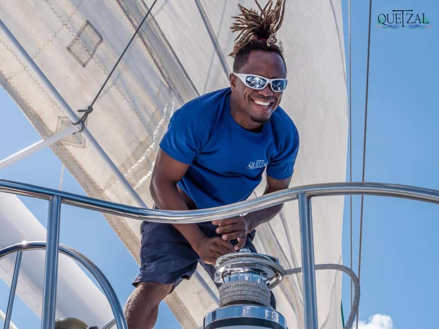 Saona island - Small group tour - Luxury catamaran - Boarding in Bayahibe and the long sail to Catuano