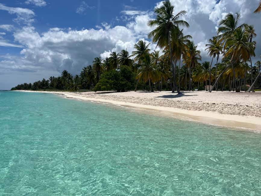 Saona Island: Small Group Virgin Beaches Cruise Day Trip - Canto de la Playa gives you the longest beach stop