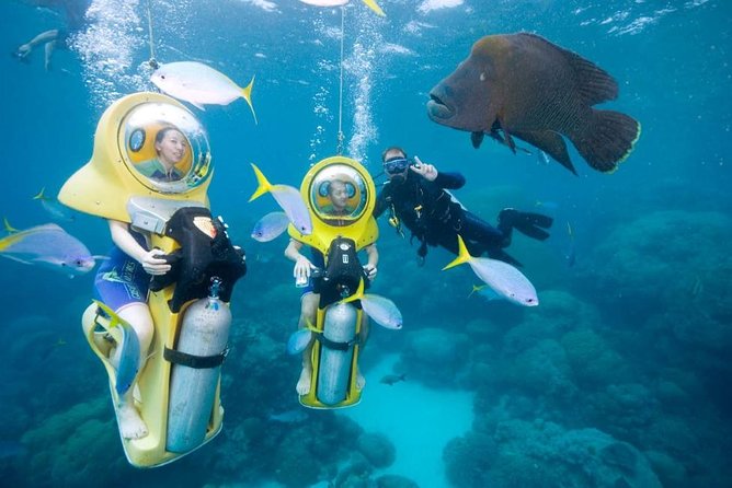 Scuba Doo Diving Experience in Punta Cana - The glass-bottom boat ride and coastal views