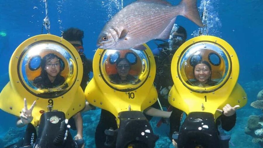 Scuba Doo - Diving Scooters in Punta Cana - Photos and what you can take home