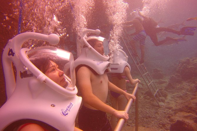 Sea Trek Helmet Dive at Coral World Ocean Park - What happens from arrival to helmet fitting