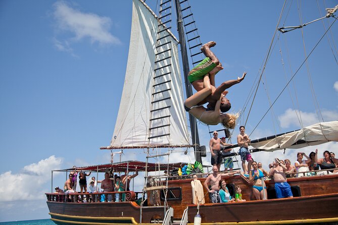 Set Sail in Aruba: Jolly Pirate Cruise with Snorkel Adventure - Malmok offers an easy first swim