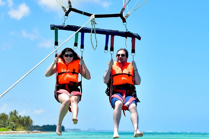 Sharks & Stingrays Snorkeling in Punta Cana with Parasailing - The natural pool finish
