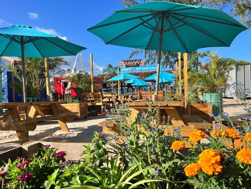 Shuttle to Carlisle Bay inclusive of beach chair - Swimming and Carlisle Bay Marine Park
