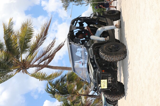 Side By Side Beach Buggy Rentals in Nassau Bahamas - Crossing to Paradise Island and the Atlantis Area