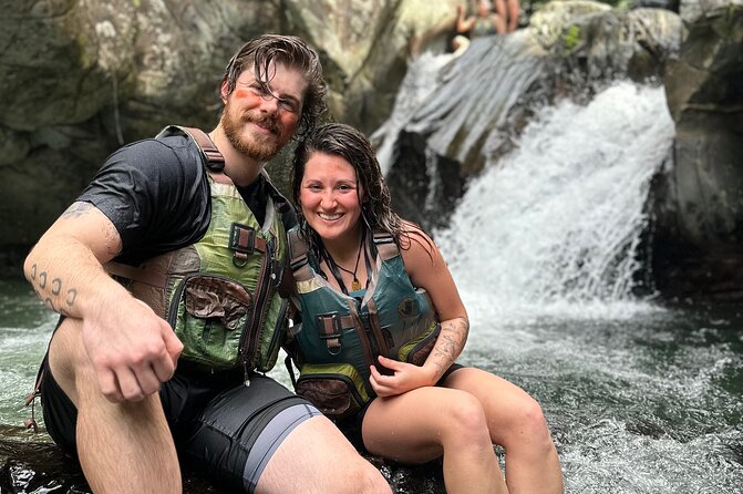 Small-Group El Yunque Rainforest & Transportation Luquillo Beach - Swimming, sliding, jumping, and watching