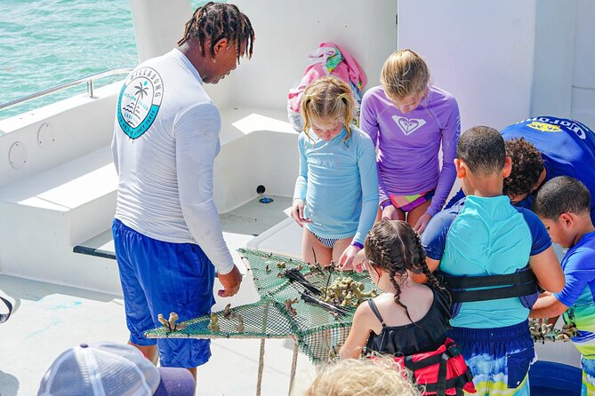 Snorkel Lovers for All Ages & Premium Seafood Lunch in Punta Cana - Second stop: the protected coral nursery