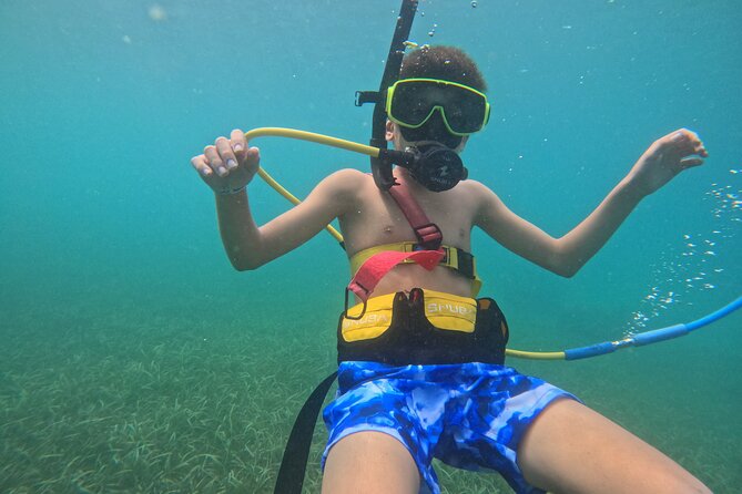 SNUBA Saint Lucia - What SNUBA feels like near Gros Islet
