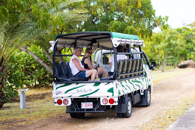 SoCoHo Jeep Safari - Historical Sites - Lunch - Beach - Long Bay Beach closes the day with easy water time