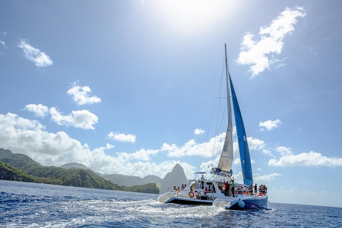 Soufriere Adventure Cruise - Snorkeling beneath the Pitons