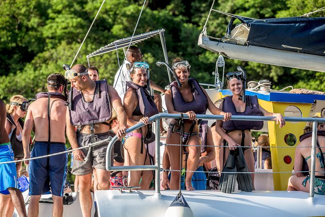 Soufriere Adventure Cruise - Sulfur Springs and volcano art