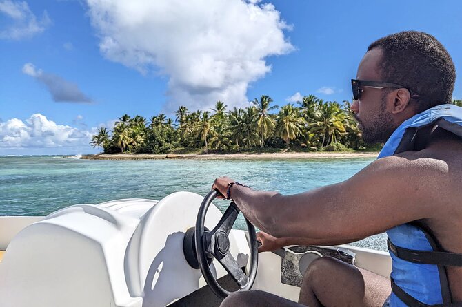 Speed Boat and Snorkeling in Punta Cana Bavaro - Cruising the coast and learning to steer