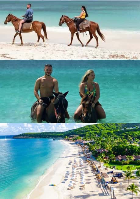 St. Johns: Horseback Riding Bareback Swim, &Fort James Beach - Fort James Beach Gives the Tour Its Breathing Space