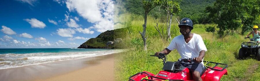 St Kitts: Jungle Bikes Off-Road Buggy & Beach Tour - Getting started with the buggy
