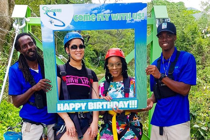 St. Kitts Zipline Experience - Small groups help, but group size affects timing