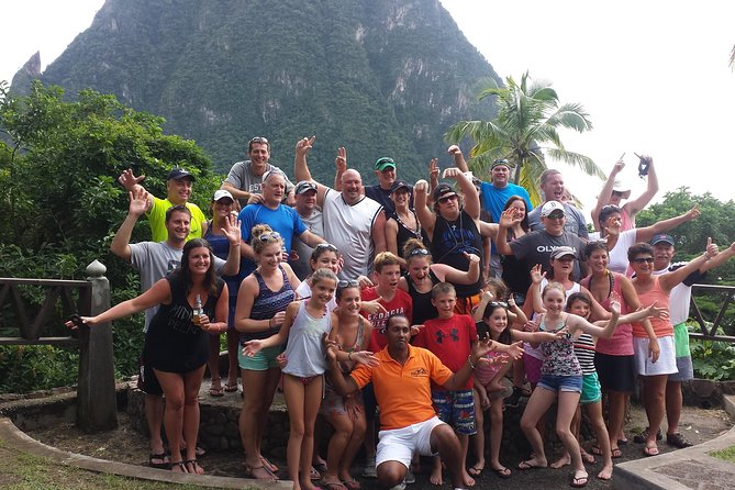 St. Lucia Land and Sea Tour - Jalousie Beach and the Boat Ride to the Pitons