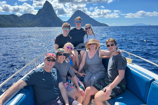 St. Lucia Private Boat to Soufriere:Snorkeling, Sightseeing,Beach - Marigot Bay, drinks, and the ride home