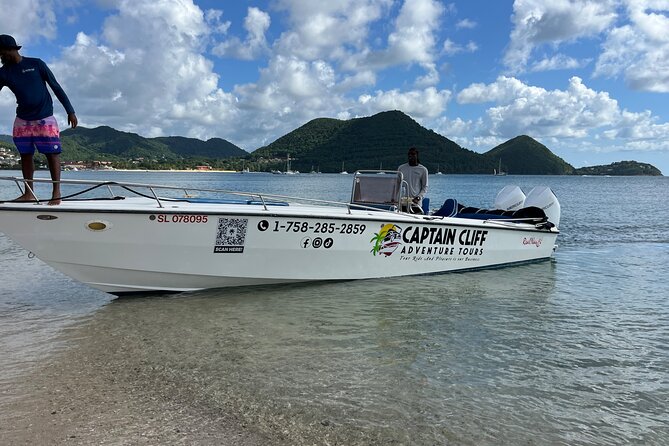 St. Lucia Private Boat to Soufriere:Snorkeling, Sightseeing,Beach - What the $200 price really includes
