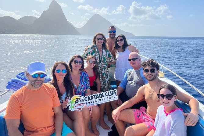 St. Lucia Private Boat to Soufriere:Snorkeling, Sightseeing,Beach - Leaving Castries Harbor and heading south