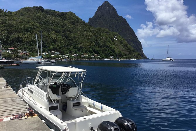 St. Lucia Private Boat Tour, Mud Bath, Waterfall & Beach Time - Toraille Waterfall and the cold shock
