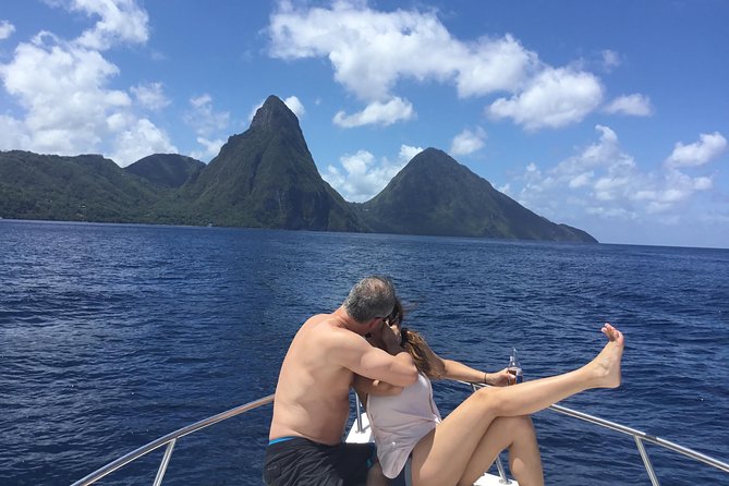 St. Lucia Private Boat Tour, Mud Bath, Waterfall & Beach Time - How the crew shapes the day