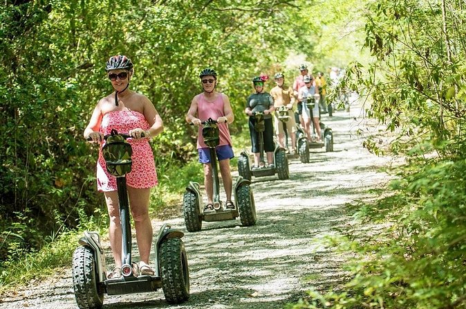 St Lucia Rodney Bay Village Segway Adventure - Learning to ride the Segway X2